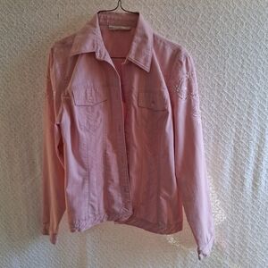 Lana Sport Light Pink Jean Jacket 8